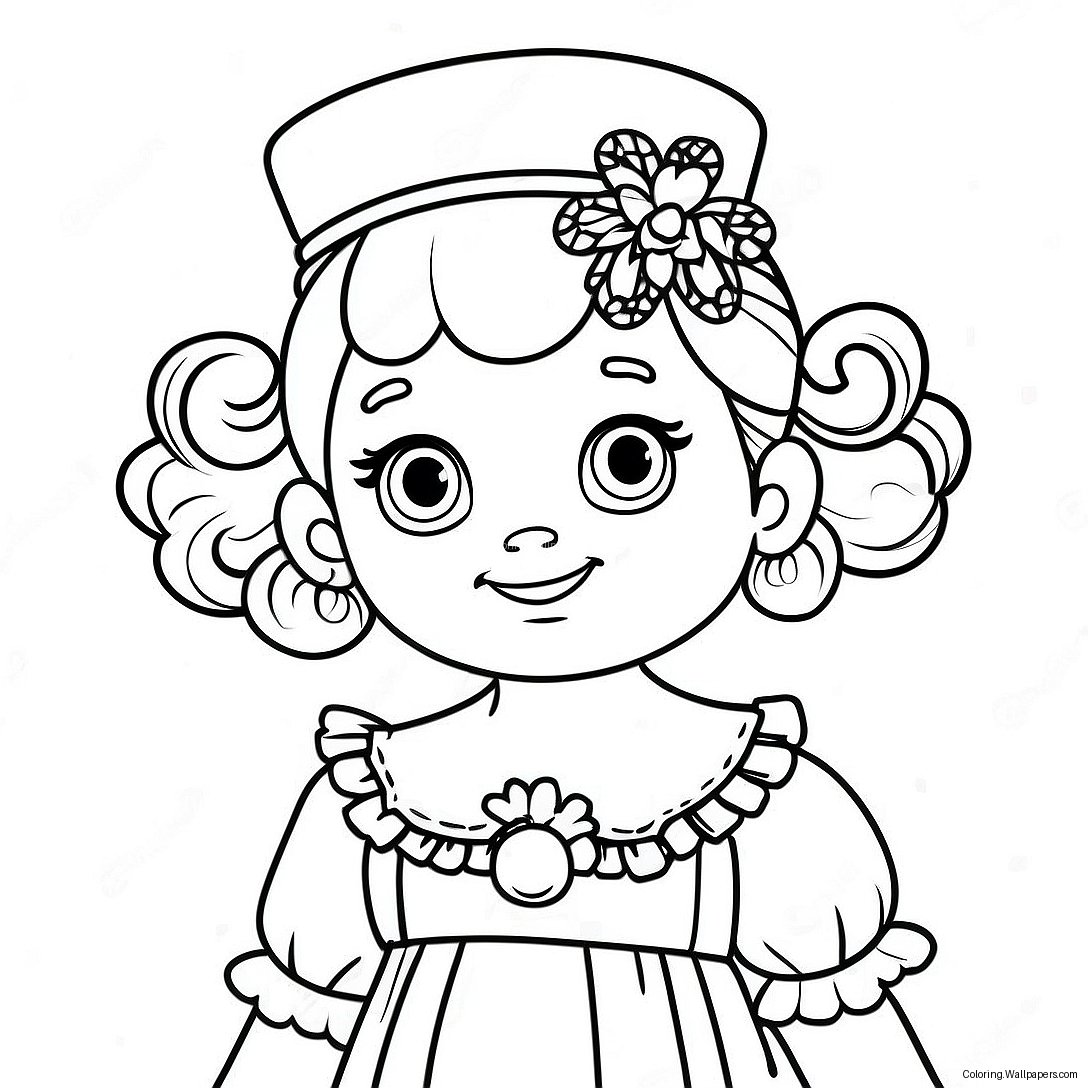 Fancy Nancy Coloring Page 3295