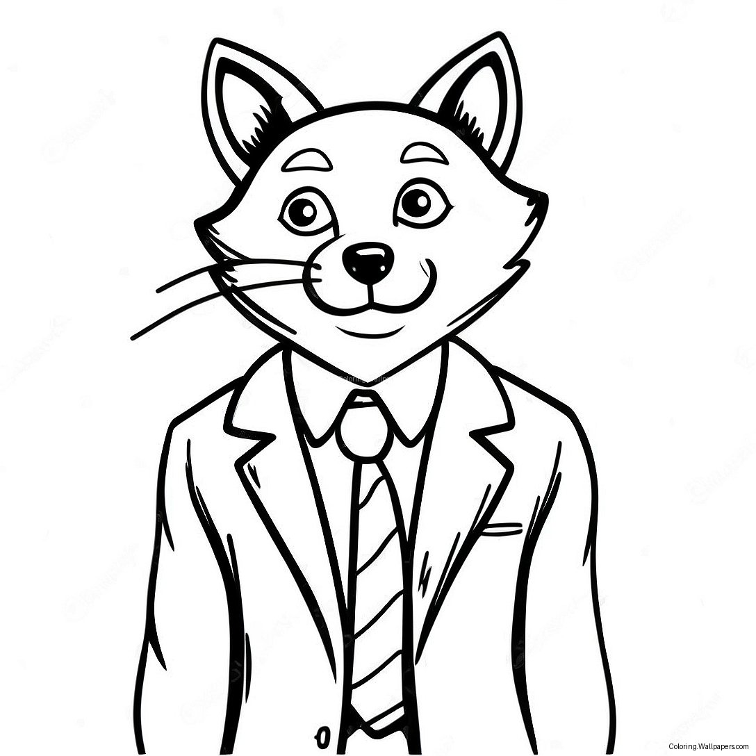 Fantastic Mr. Fox Coloring Page 41640