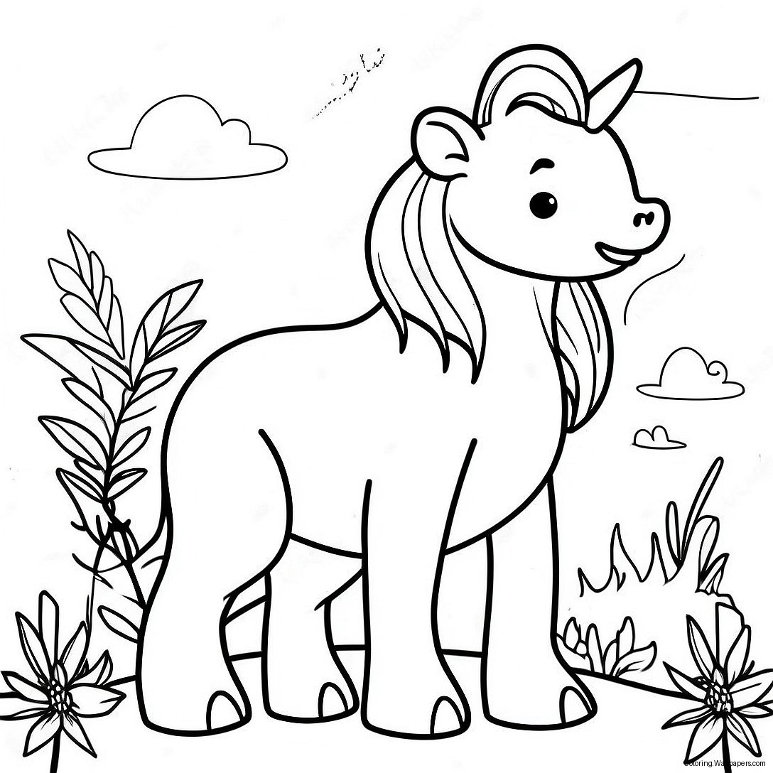 Favorite Animal Get To Know You Coloring Page 37603