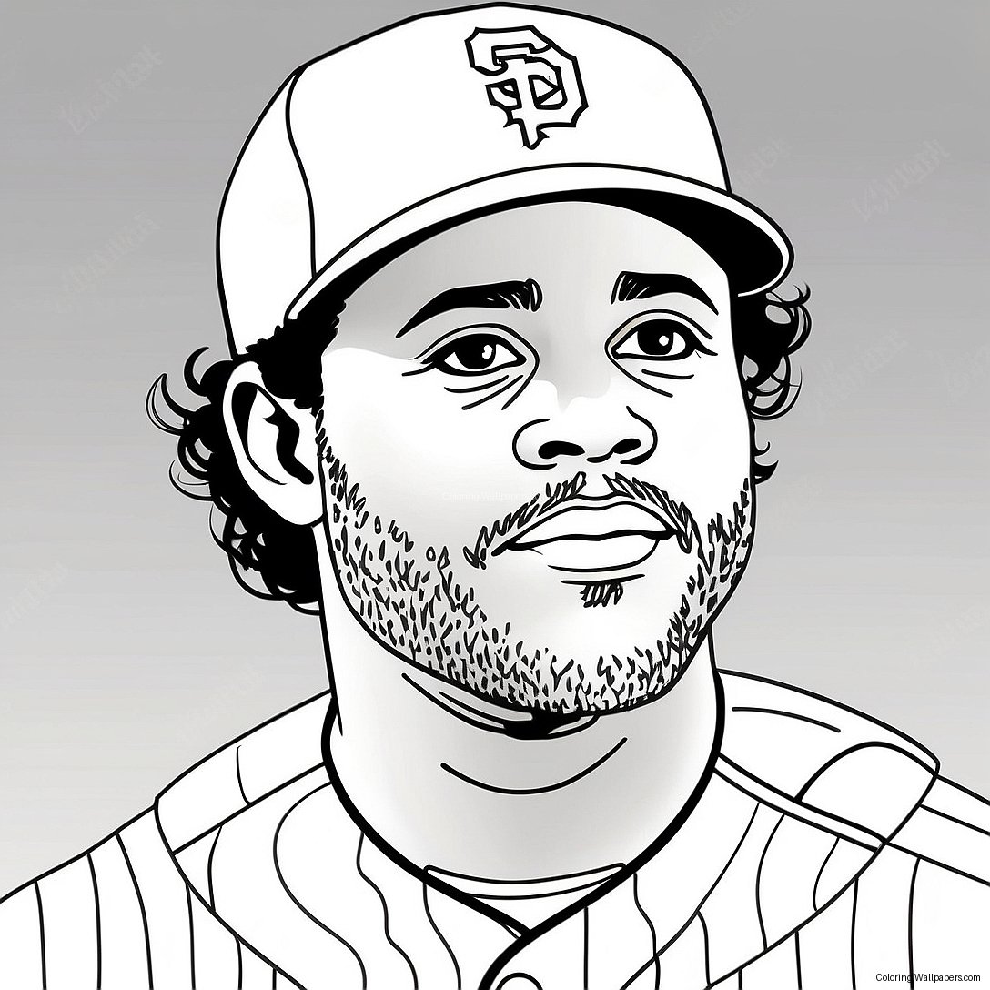 Página Para Colorir Fernando Tatis Jr 20921