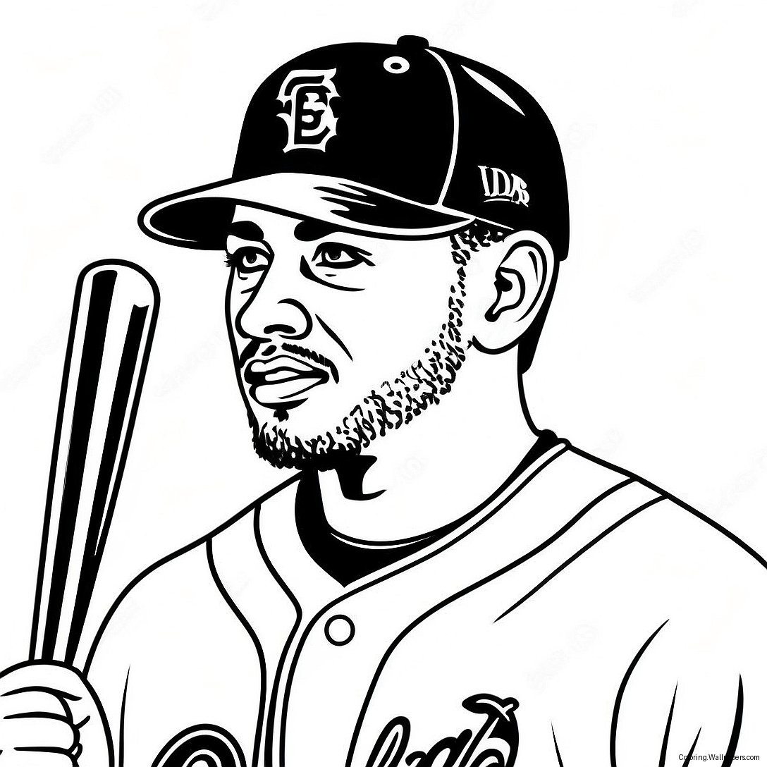 Página Para Colorear De Fernando Tatis Jr 20923