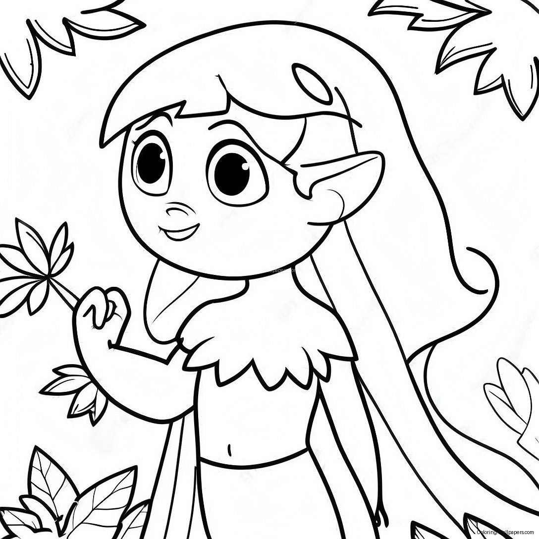 Ferngully Characters Coloring Page 40482