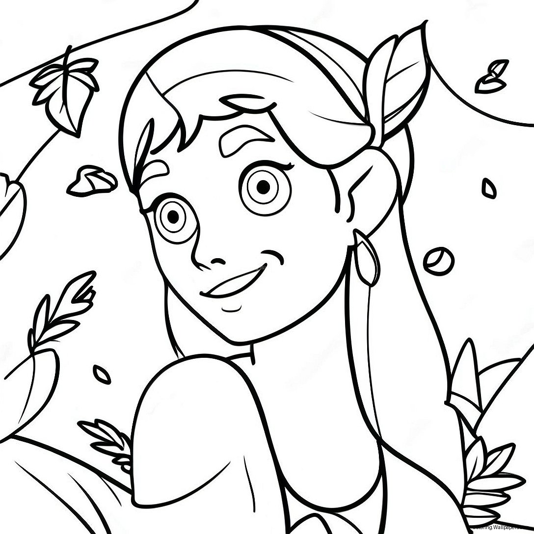 Ferngully Characters Coloring Page 40484