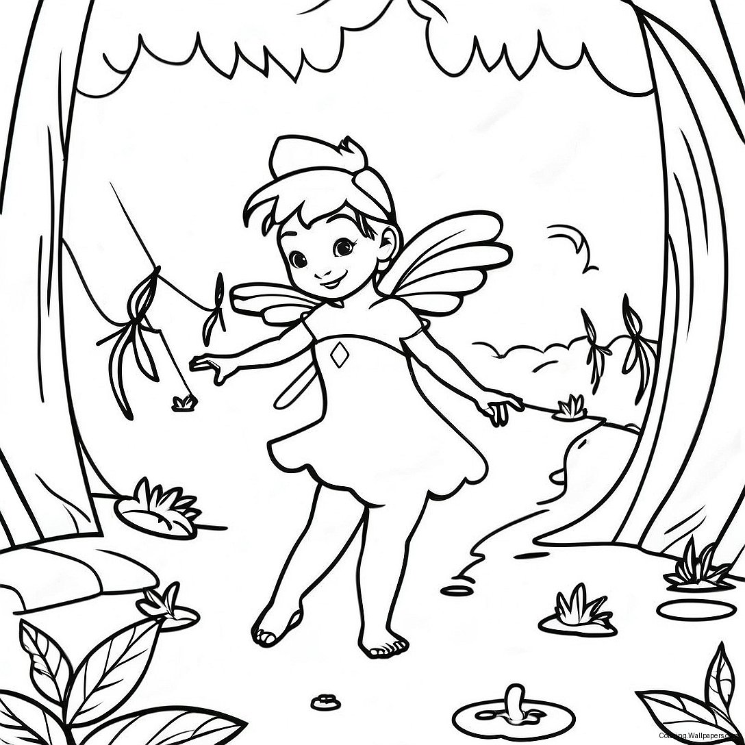 Ferngully Magical Forest Coloring Page 40473