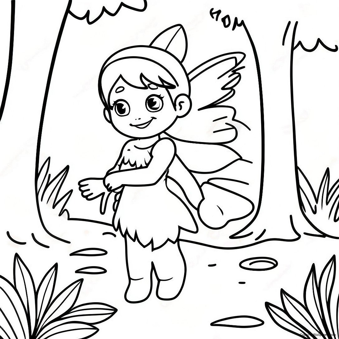 Ferngully Magical Forest Coloring Page 40476