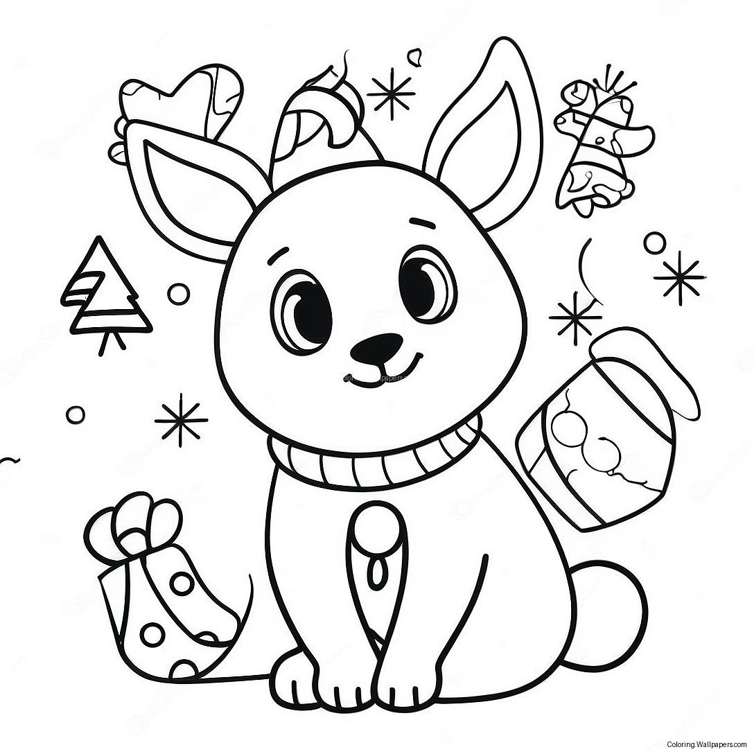 Festive Addition Coloring Page 57786