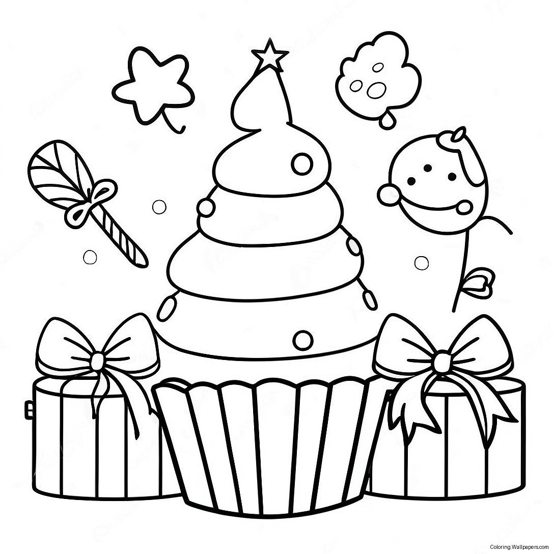 Festive Addition Coloring Page 57788