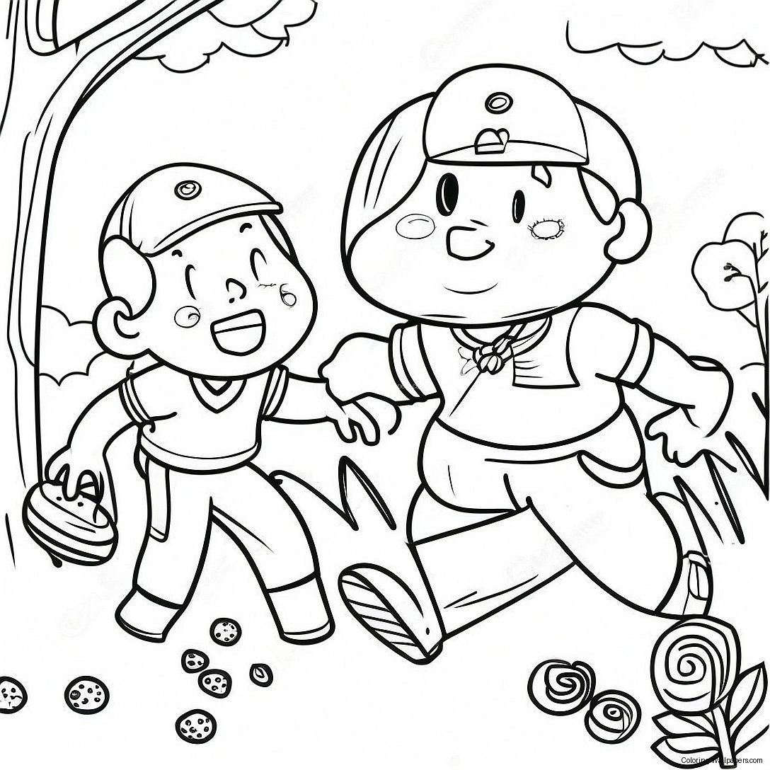 Field Day Fun Activities Coloring Page 26236