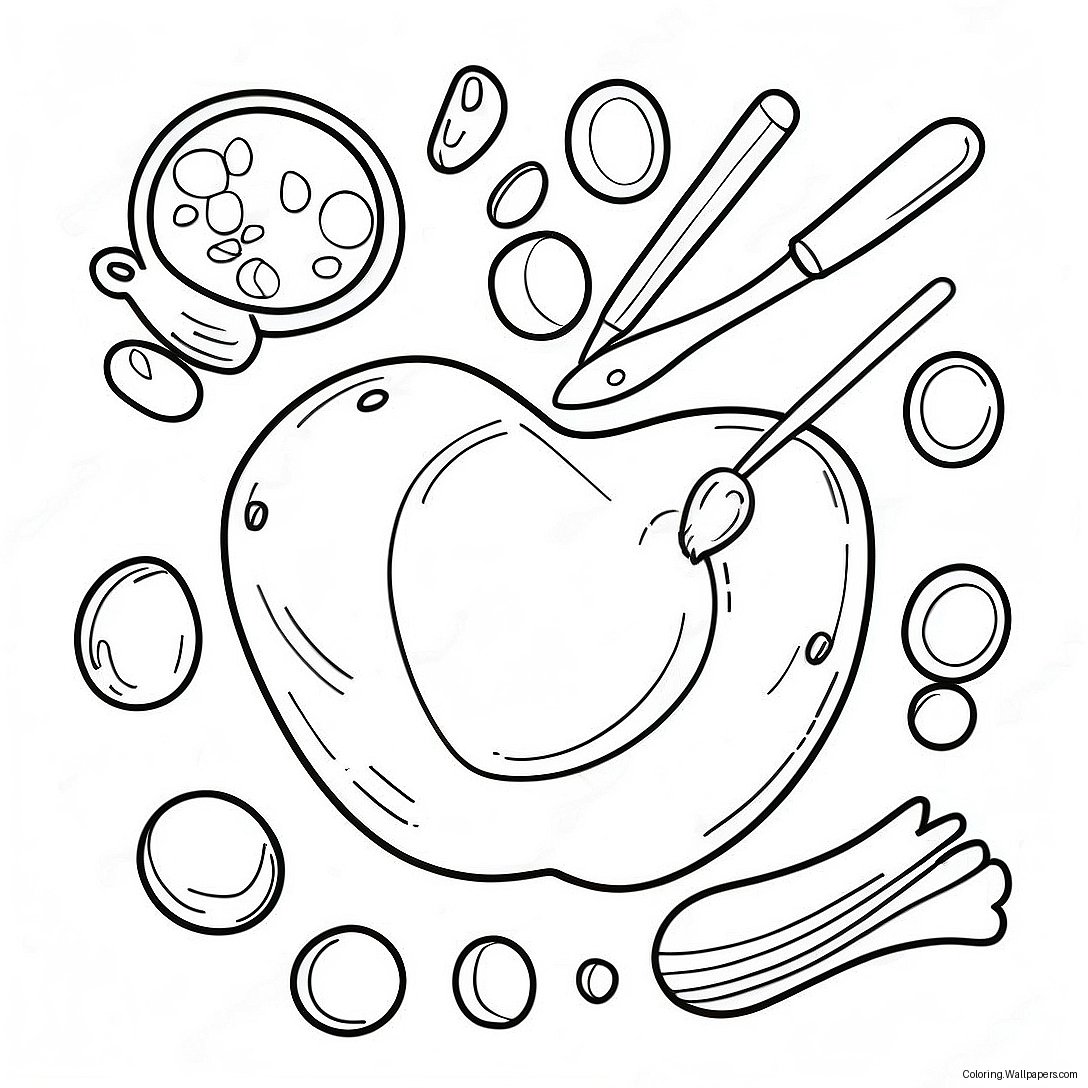 Fine Motor Skills Coloring Page 51391