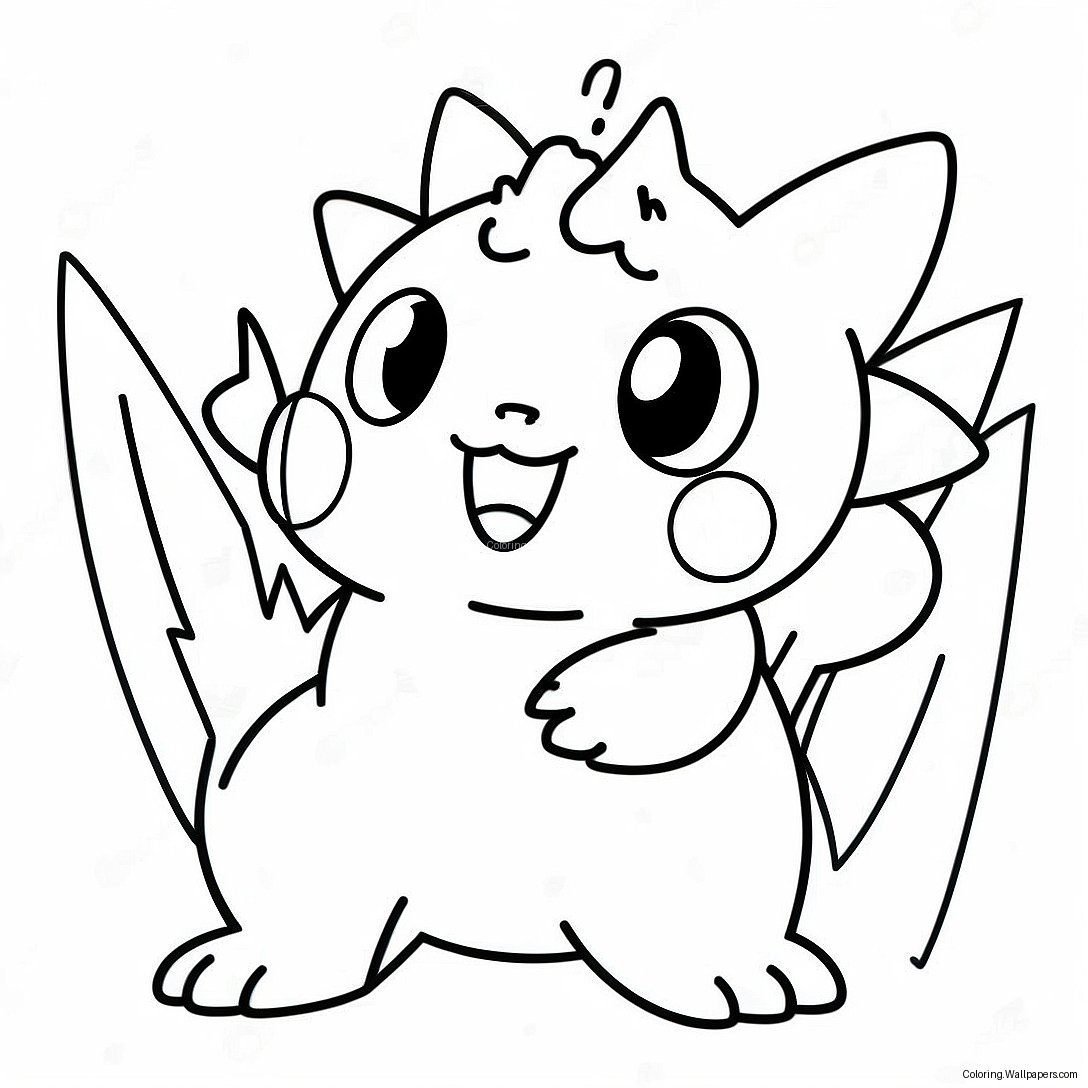Pagini De Colorat Pokemon De Tip Foc 31155