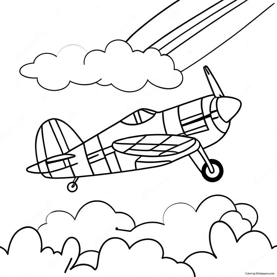 Flyers Coloring Page 24583