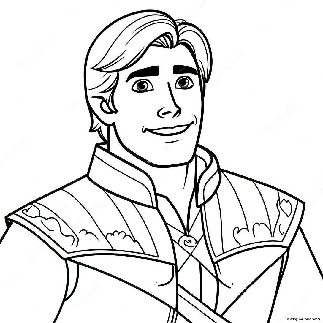 Flynn Rider Abenteuer Ausmalbild 45611