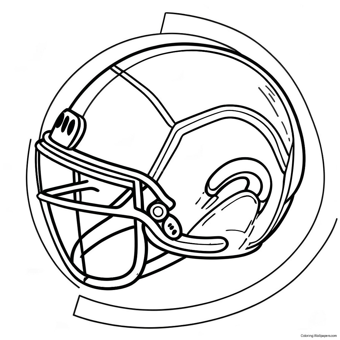 Football Coloring Page 611