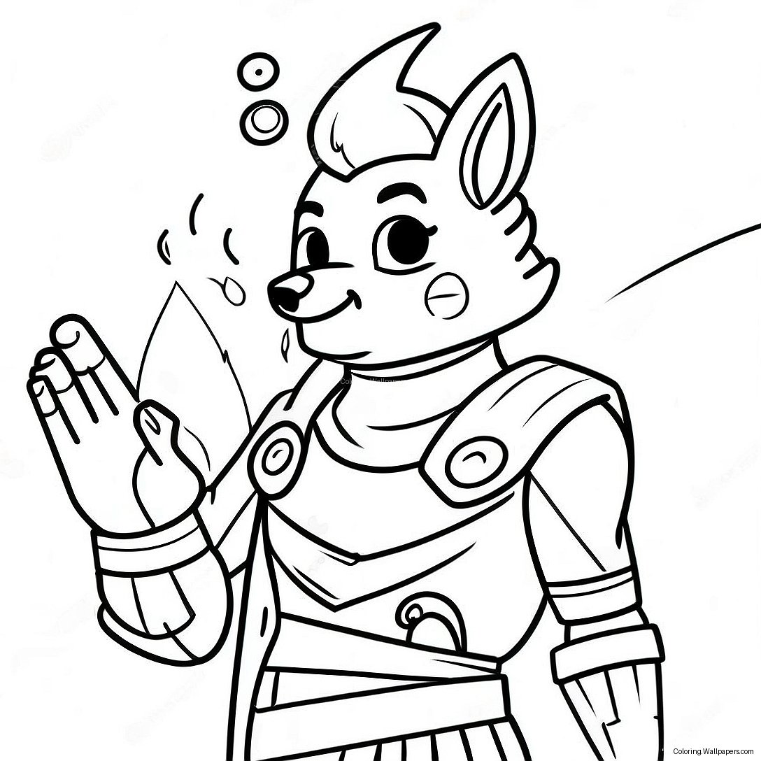 Fortnite Midas Coloring Page 28976