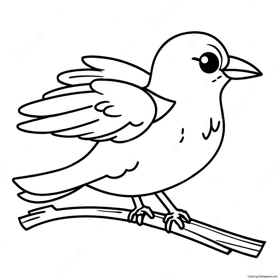 Fortnite Raven Coloring Page 32602