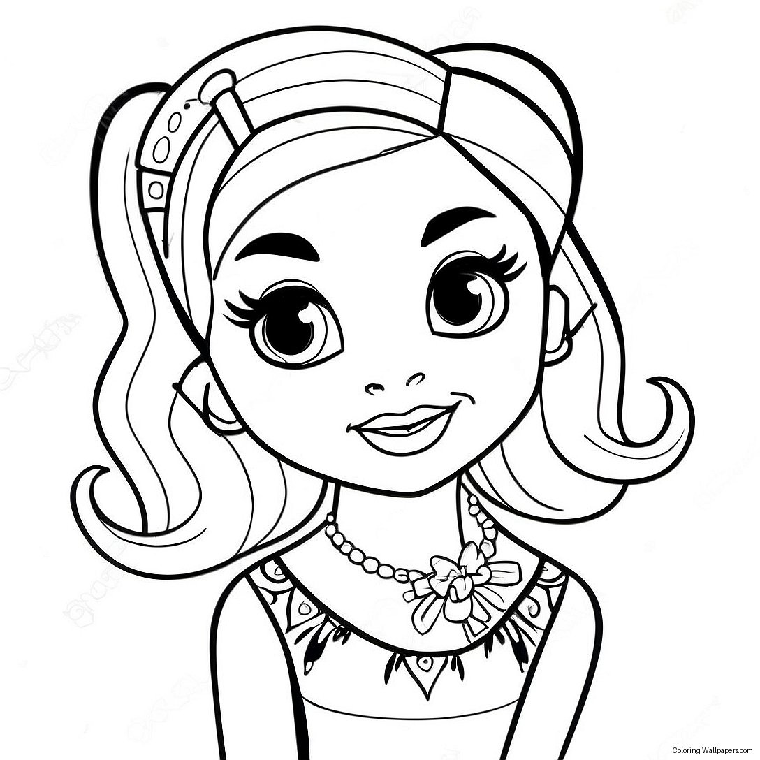 Frankie Monster High Coloring Page 27303