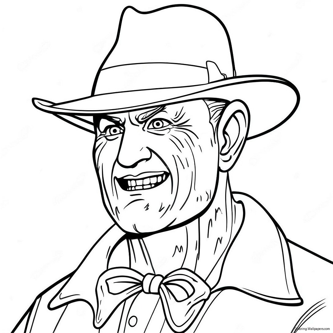 Página Para Colorear De Freddy Krueger 42884