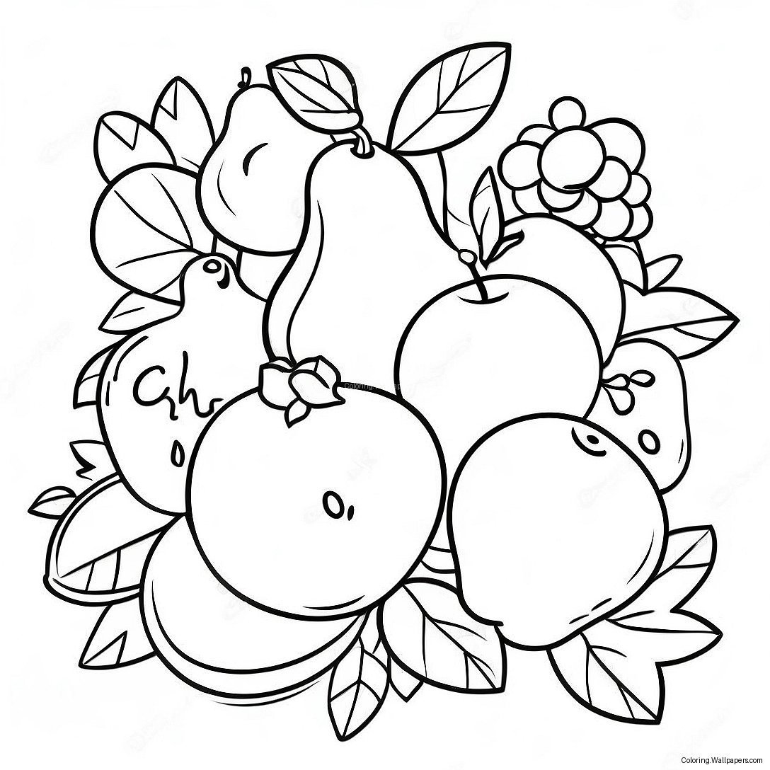 Fruit Of The Spirit Coloring Page 5573