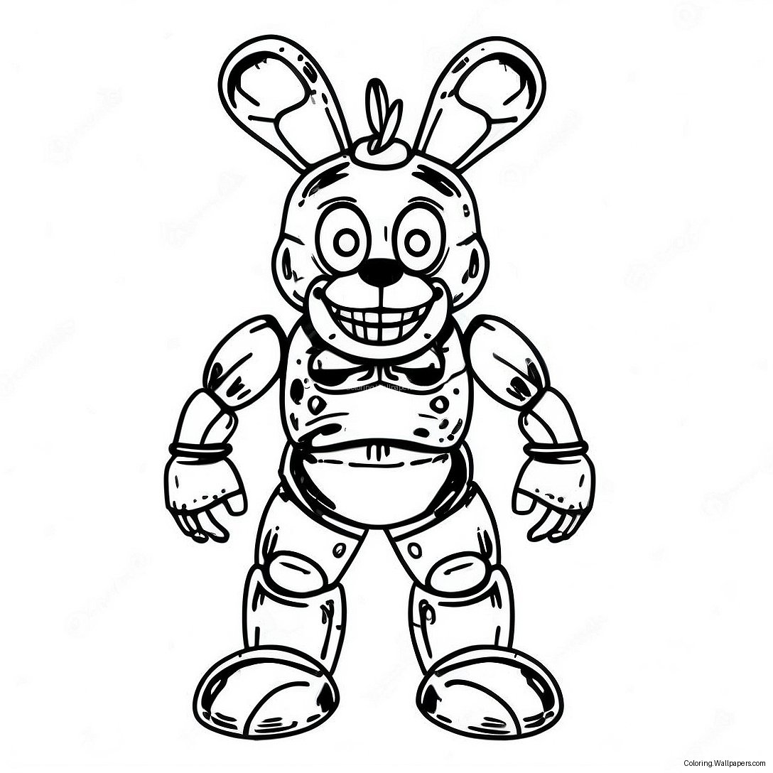 Koko Kehon Springtrap -Värityssivu 41361