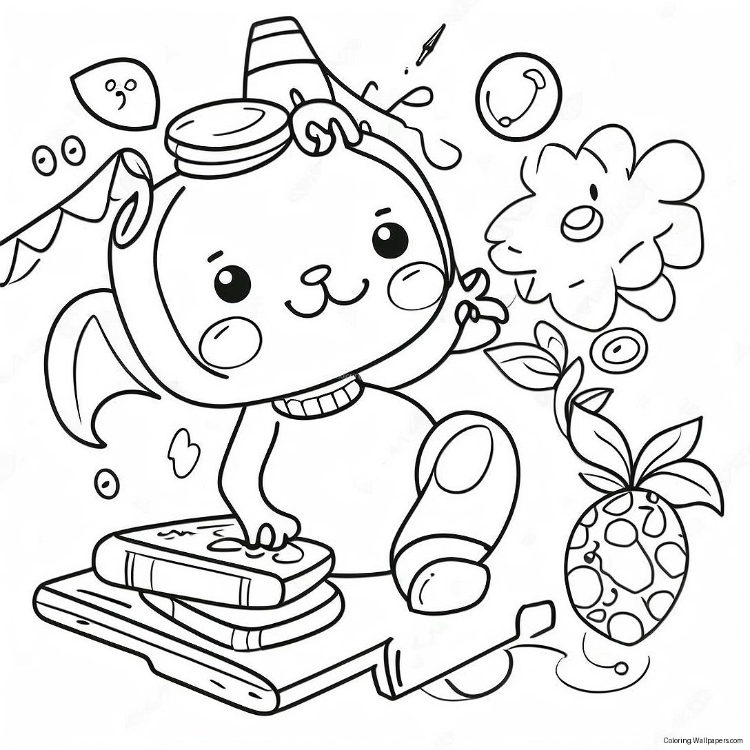 Fun Addition And Subtraction Coloring Page 57672