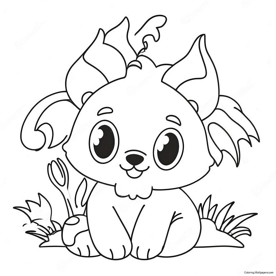 Fun Animal Coloring Page 21404