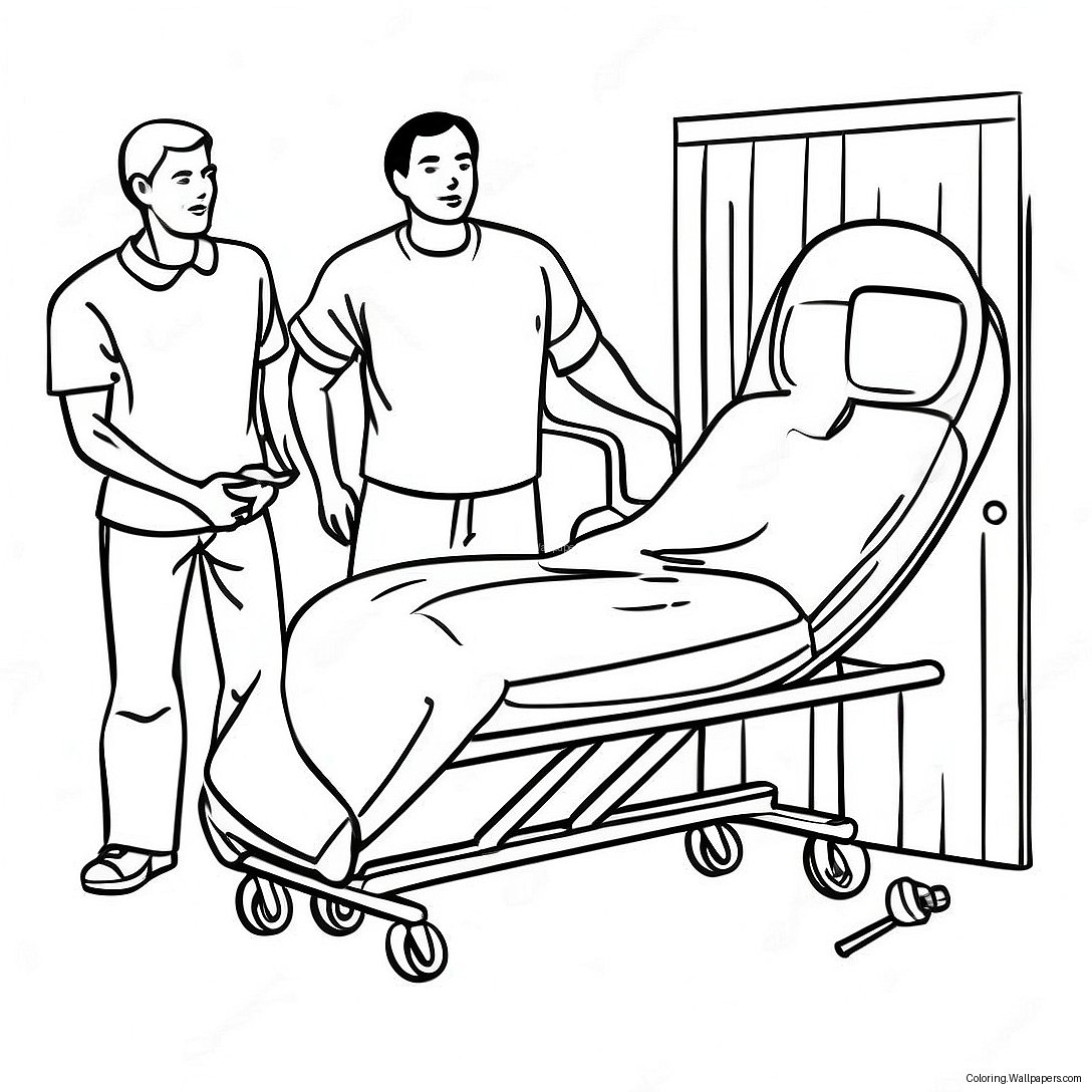 Fun Physical Therapy Exercises Coloring Page 46454