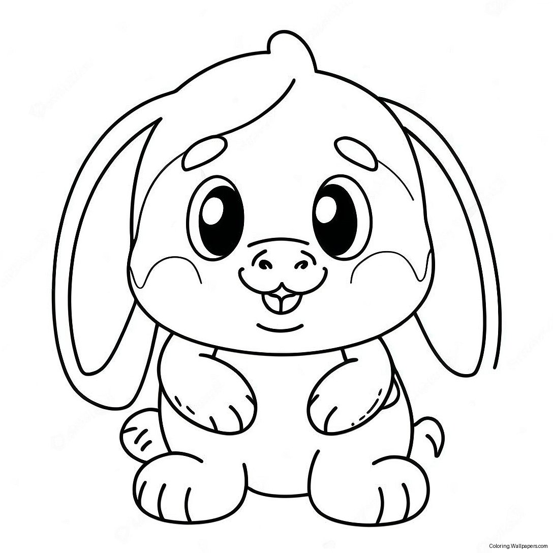 Funny Animal Butt Coloring Page 24906