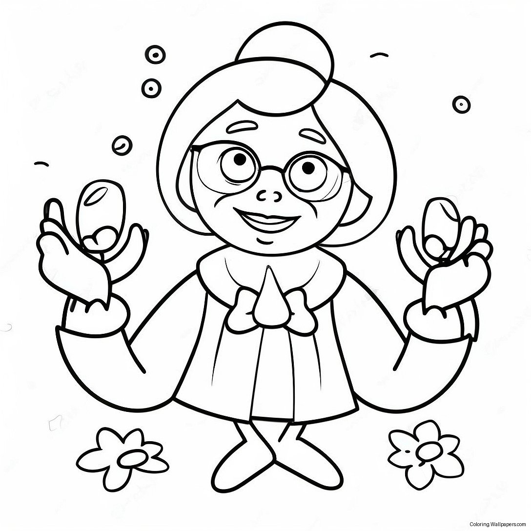 Funny Best Aunt Ever Coloring Page 18234