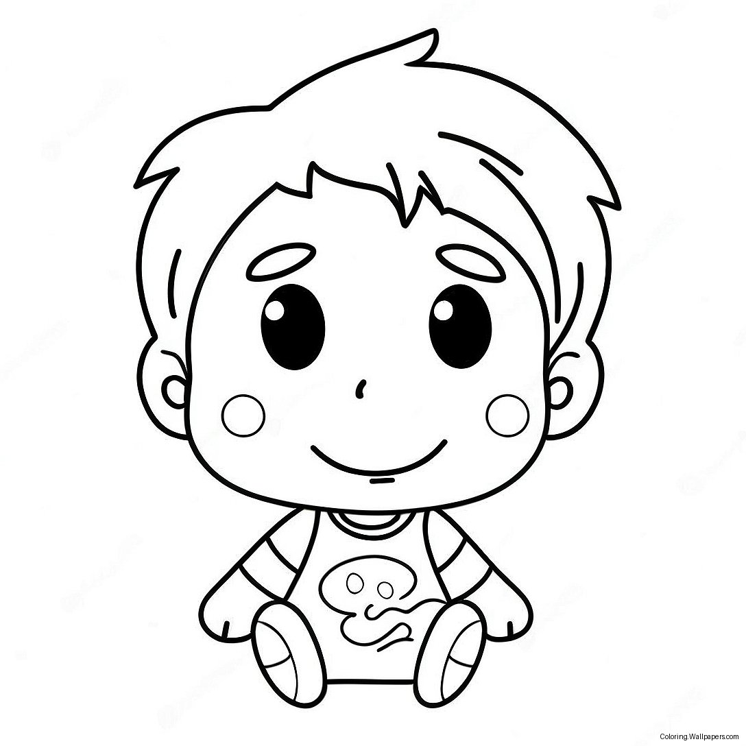 Funny Boy Lol Characters Coloring Page 42590