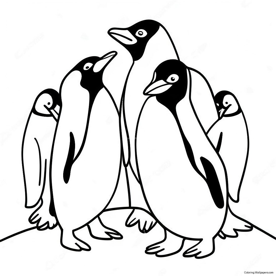 Funny Mr Popper's Penguins Coloring Page 41247