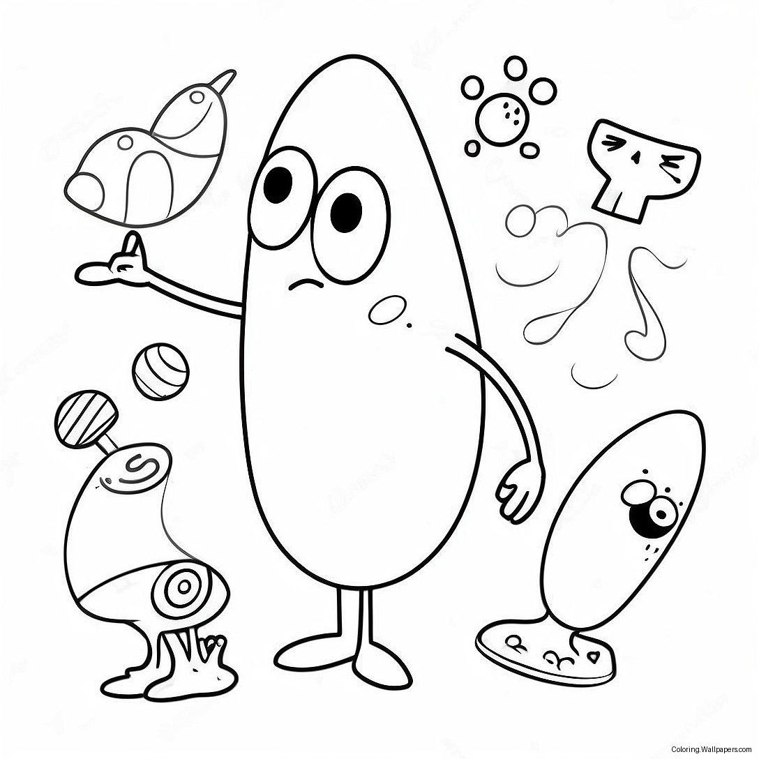 Funny Oddballs Coloring Page 56911