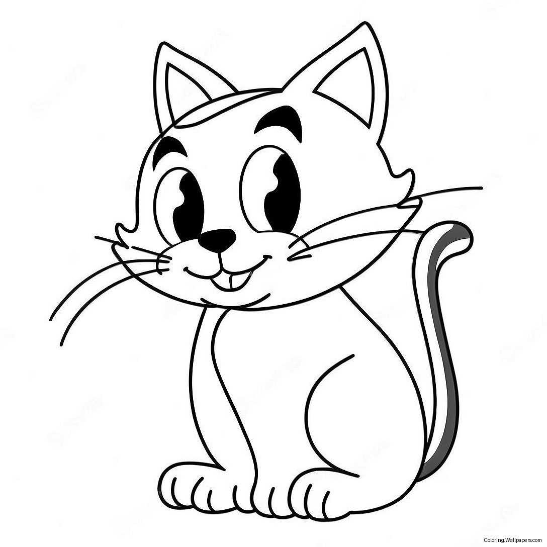 Funny Sylvester The Cat Coloring Page 26445