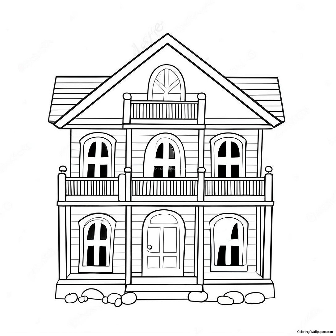 Gabby's Dollhouse Coloring Page 17794