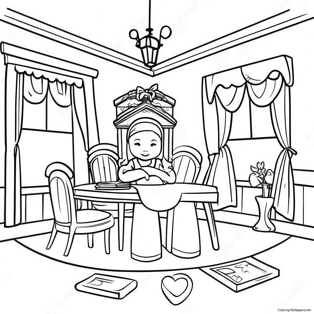 Gabby's Dollhouse Coloring Page 17795