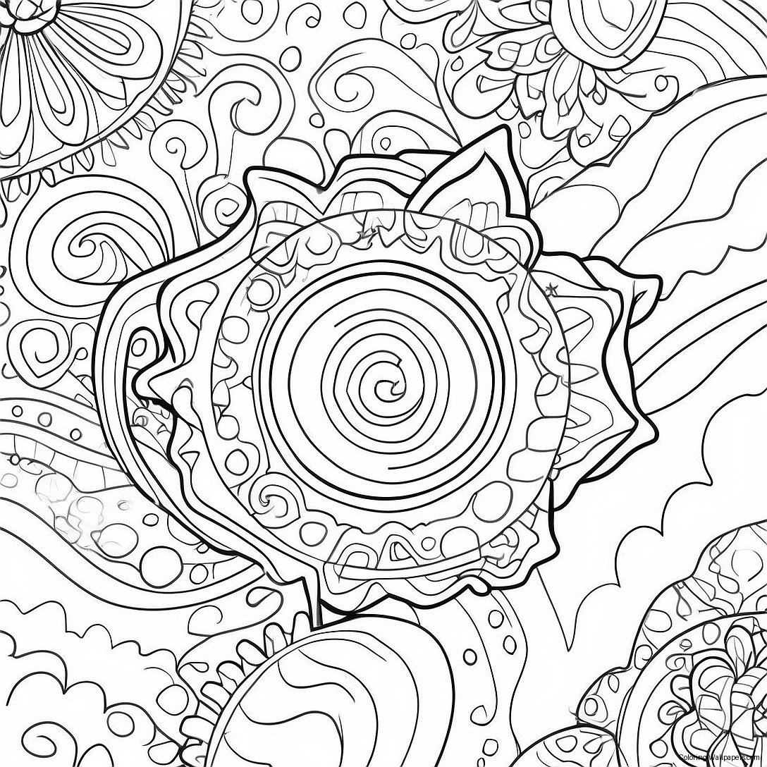 Galaxy Space Coloring Page 5773