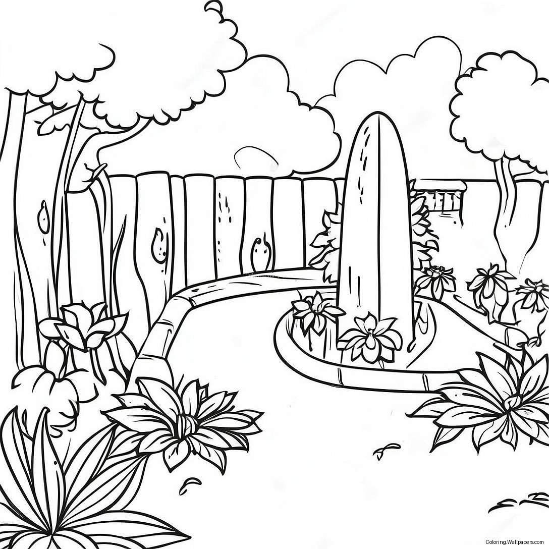 Garden Of Banban Coloring Page 57929