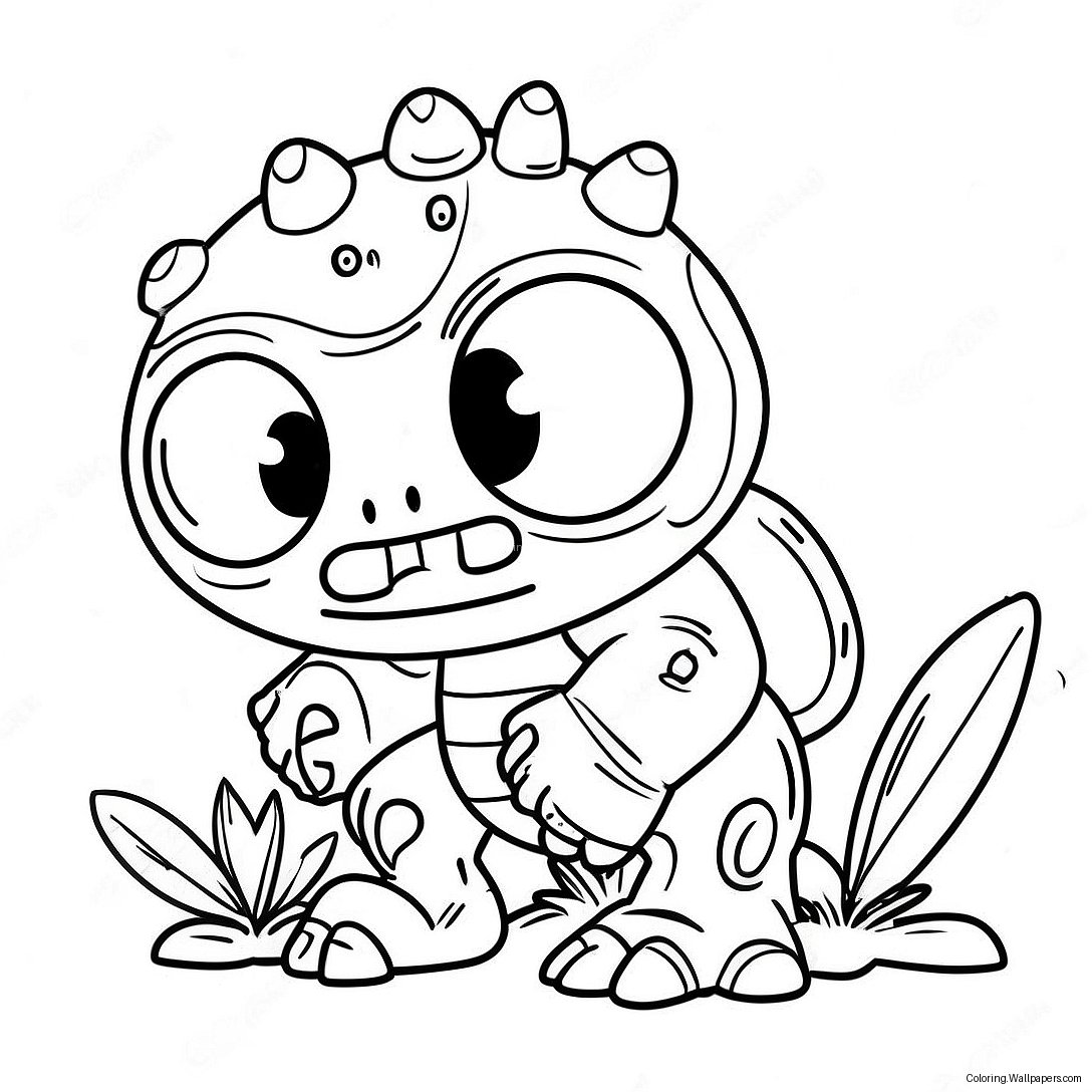 Gargantuar Plants Vs Zombies Coloring Page 55451