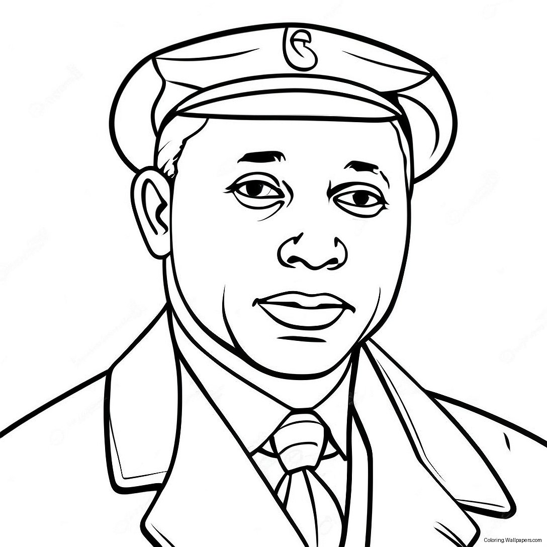 Garrett Morgan Inventor Coloring Page 30910