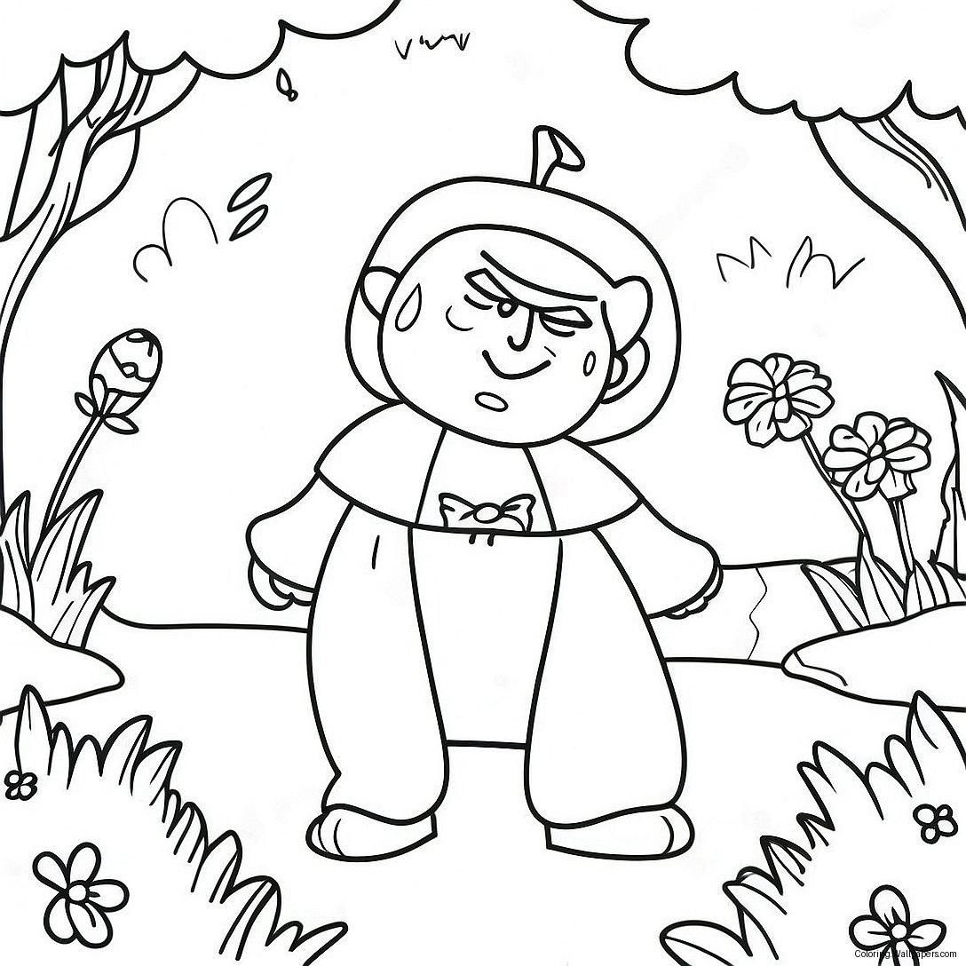 Garten Of Banban Chapter 3 Coloring Page 57400