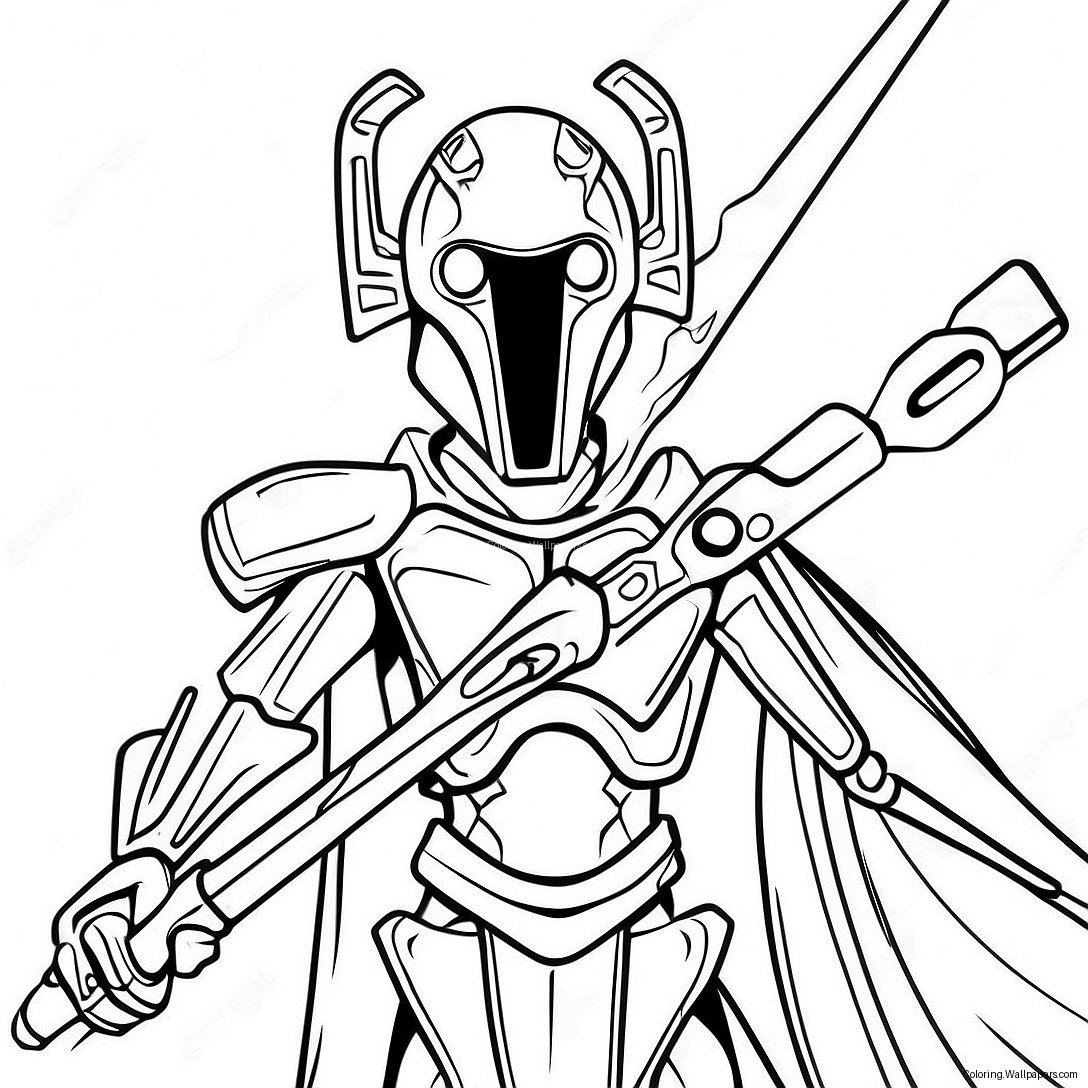 Página Para Colorir Do General Grievous 19624