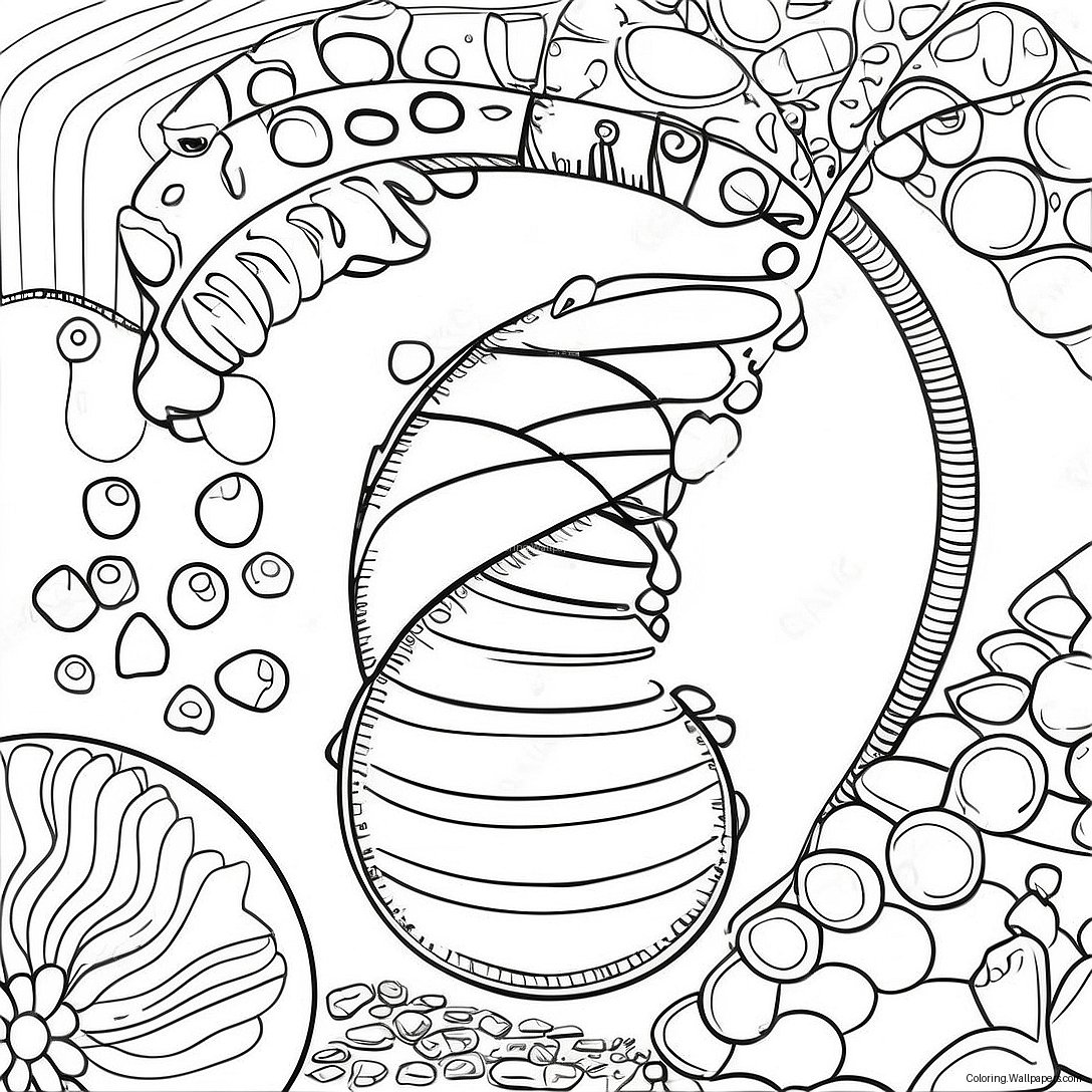 Genetics Coloring Page 23127