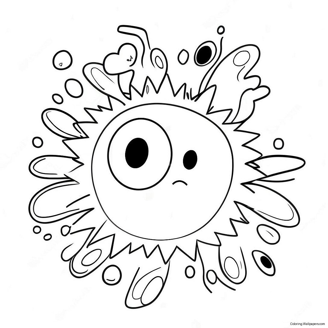 Germ Coloring Page 24757