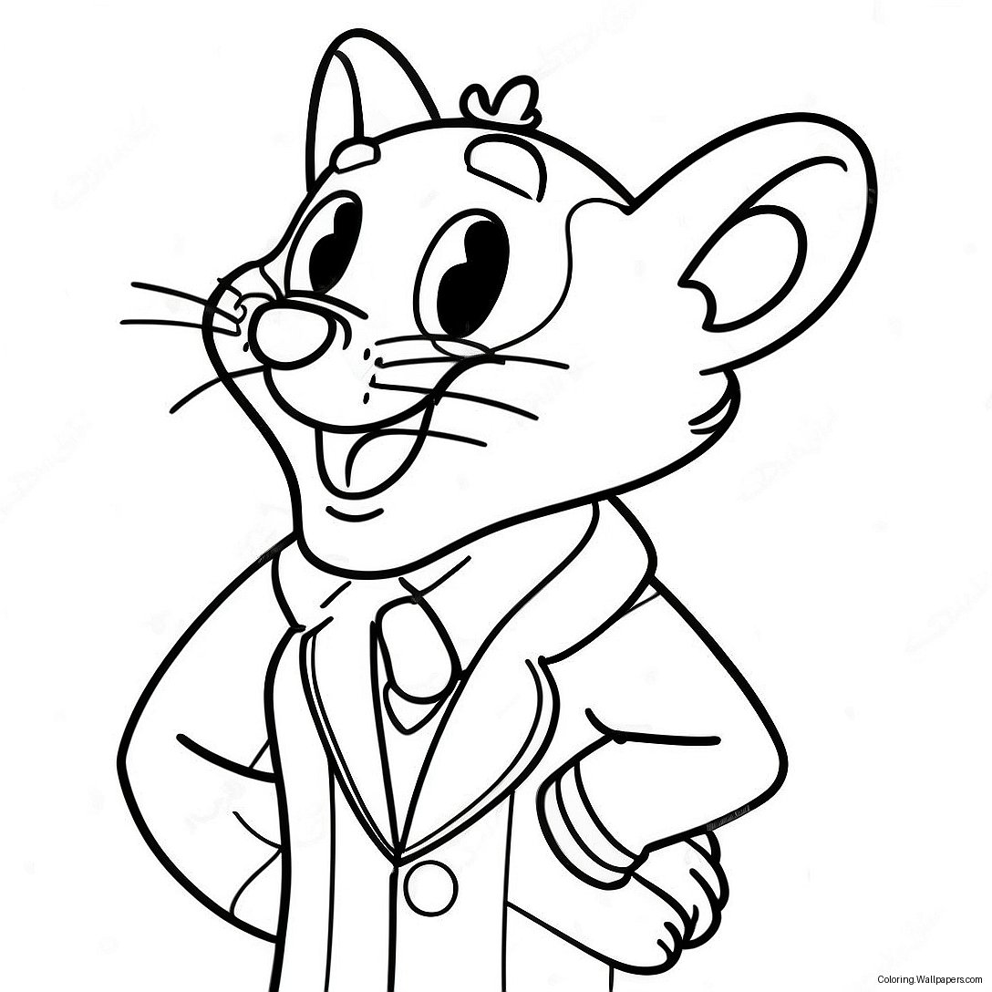 Geronimo Stilton Coloring Page 33986