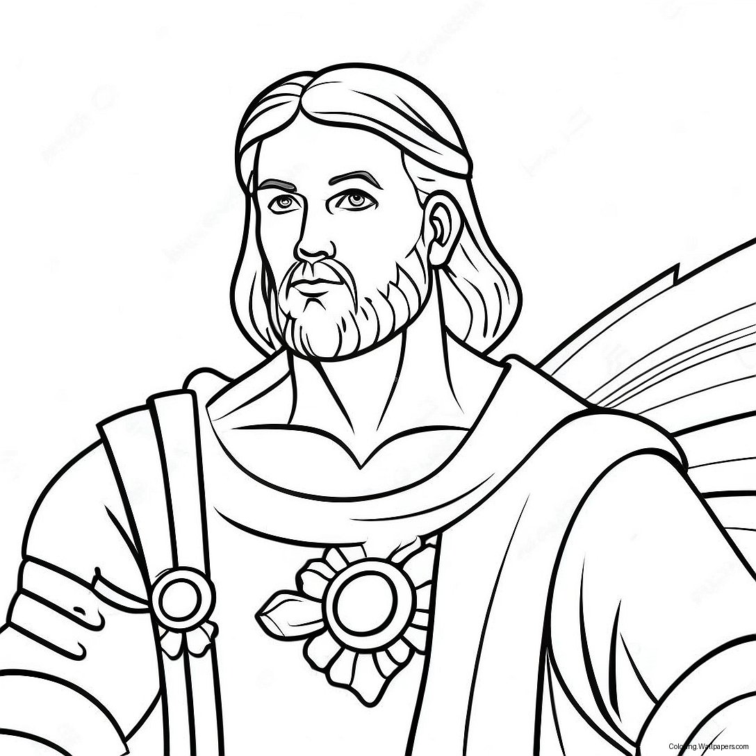 Gideon Coloring Page 29621