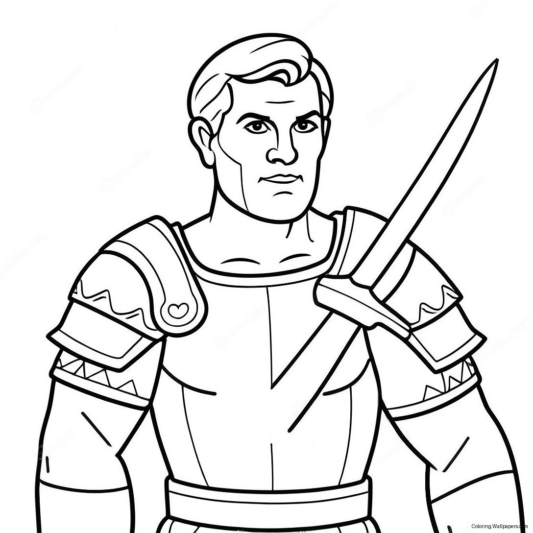 Gideon Coloring Page 29622