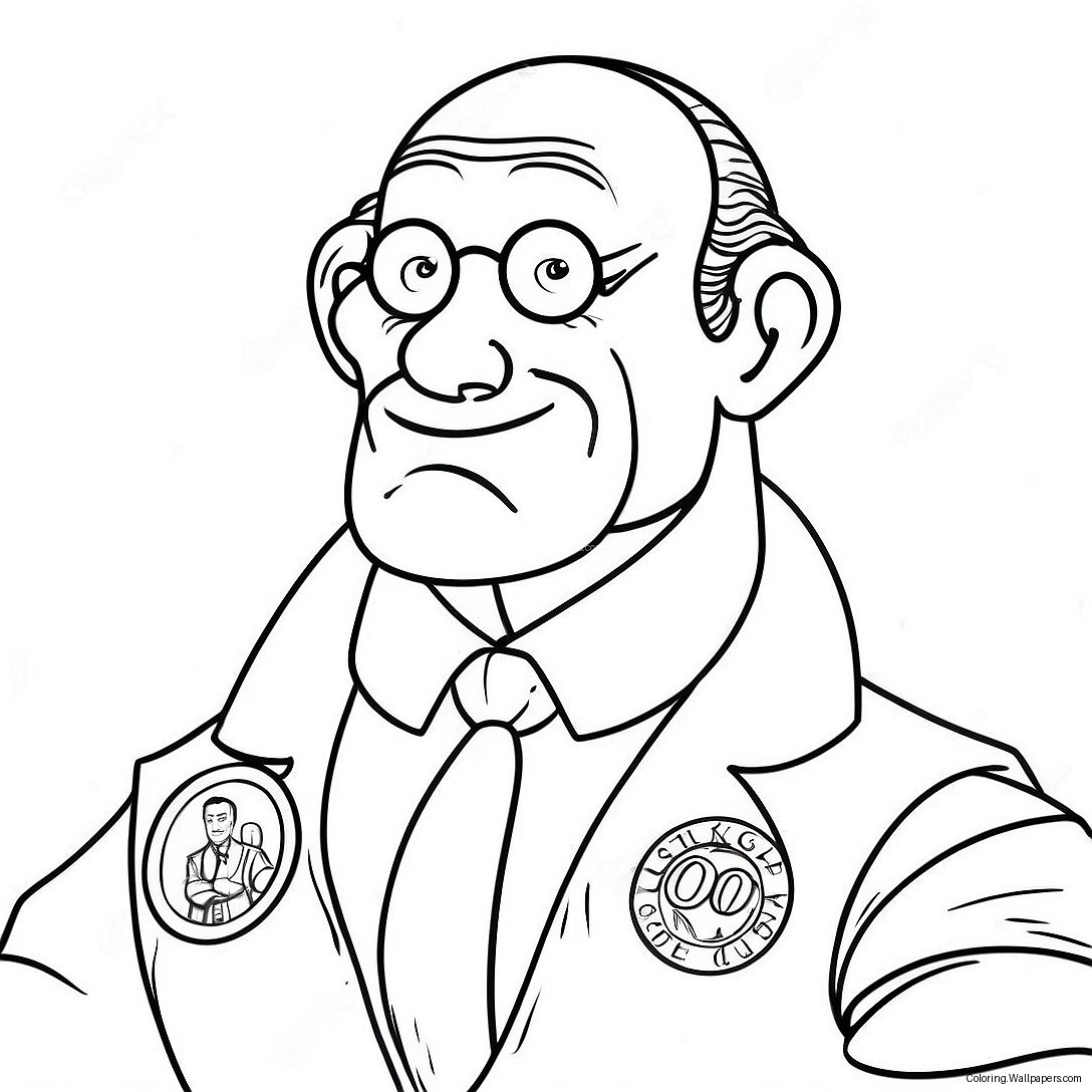 Gman Coloring Page 42640