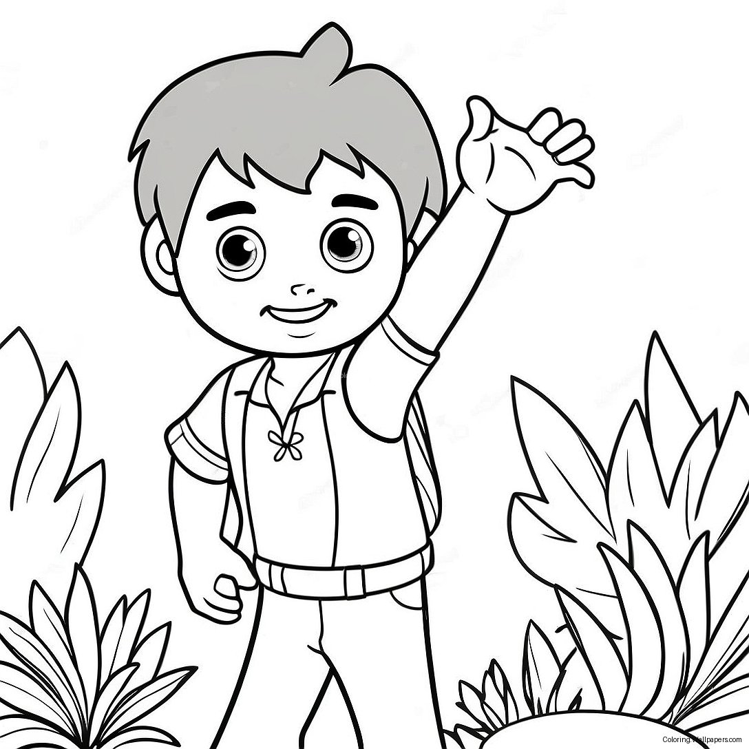 Go Diego Go Coloring Page 14487