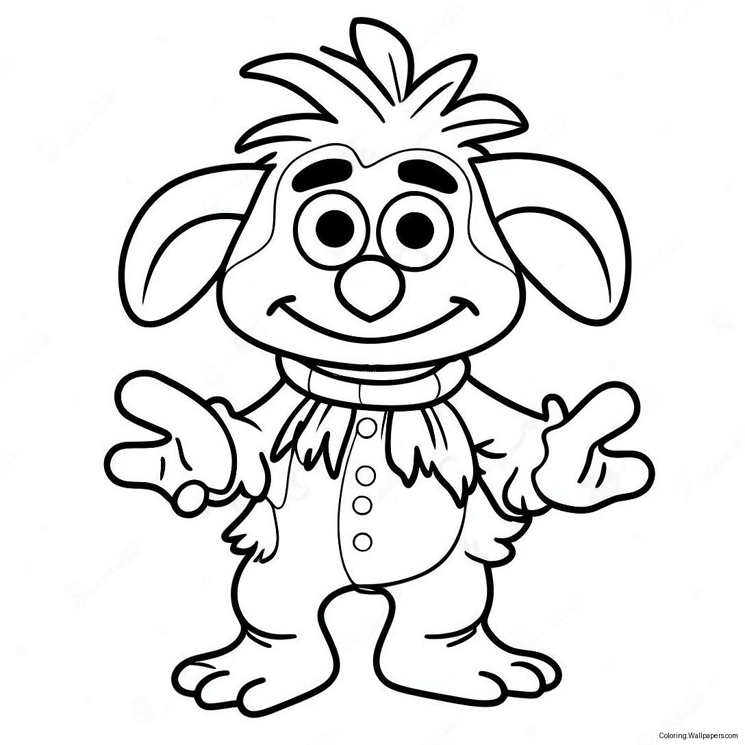 Gobo The Fraggle Coloring Page 35653