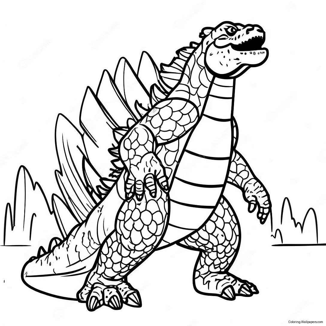 Godzilla Minus One Värityssivu 14142