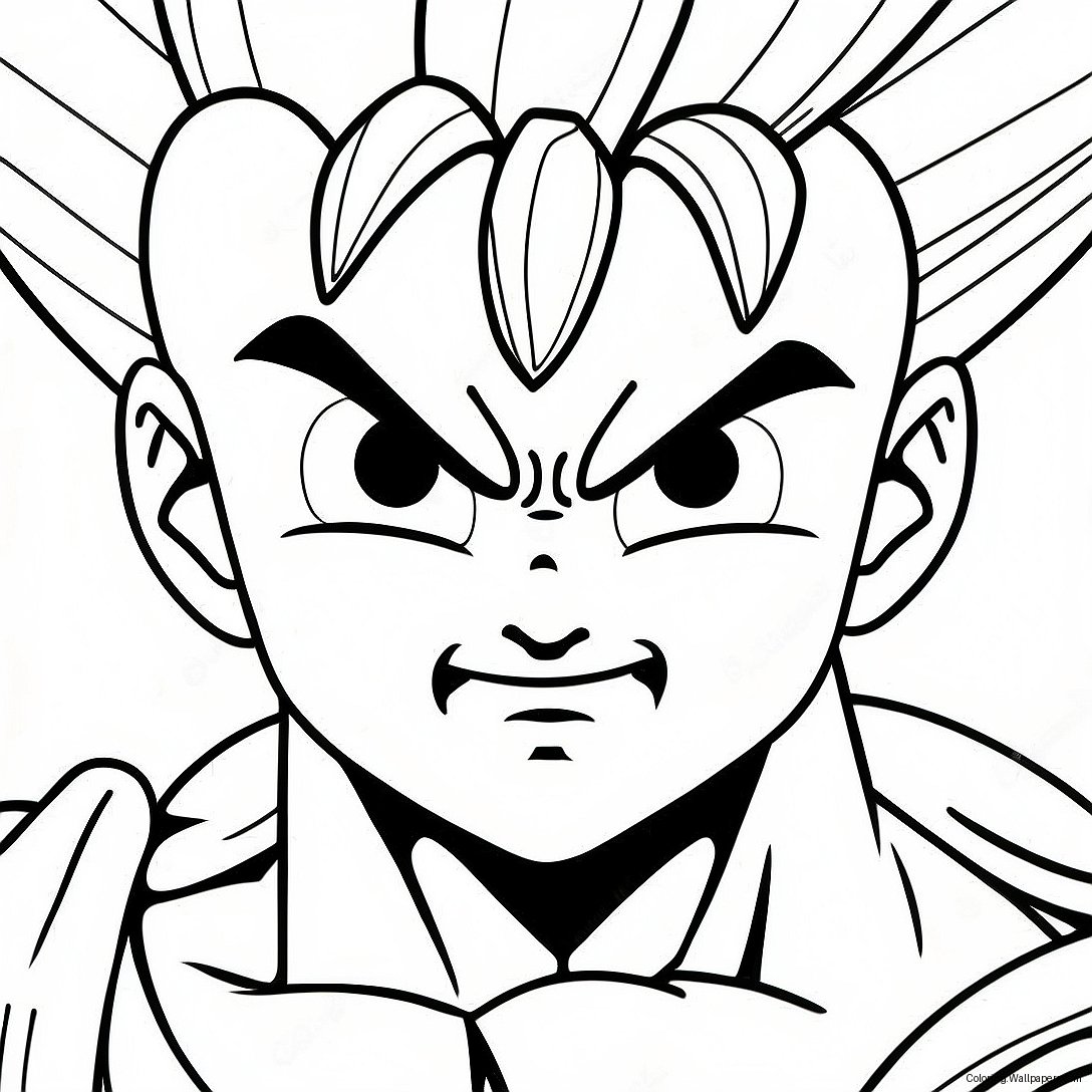 Gohan Färgläggningssida 47187